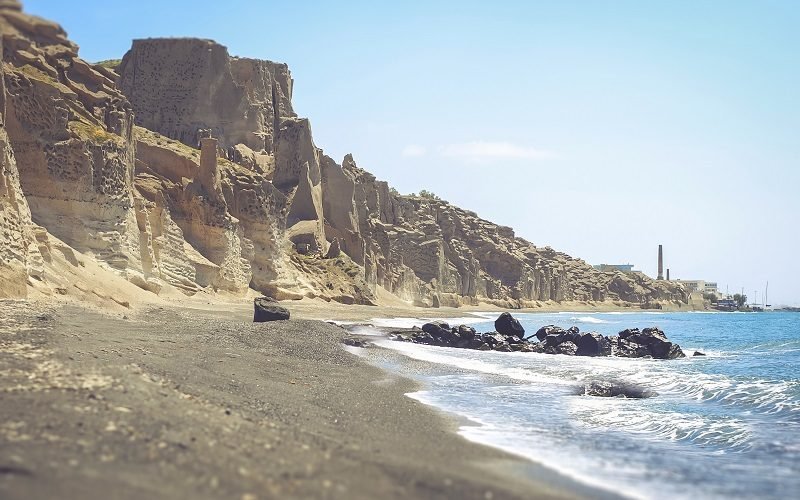 Vlychada beach santorini